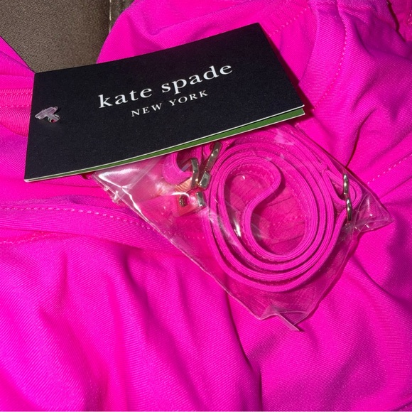 🆕 Kate Spade Off Shoulder Ruffle Top and High Waist Bikini - Picture 4 of 12